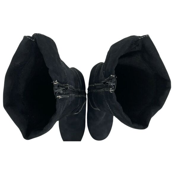 Zodiac Sidney Black Suede Cozy Mid-Calf Winter Boot Women's Size 4 - Picture 8 of 9